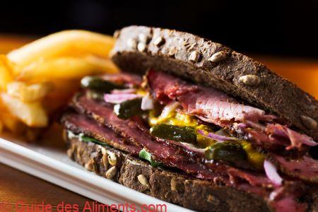 sandwich au pastrami