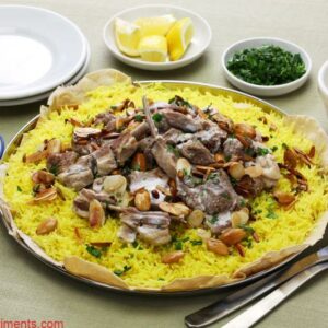 Mansaf, plat national jordanien