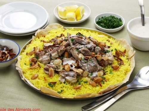 Mansaf, plat national jordanien