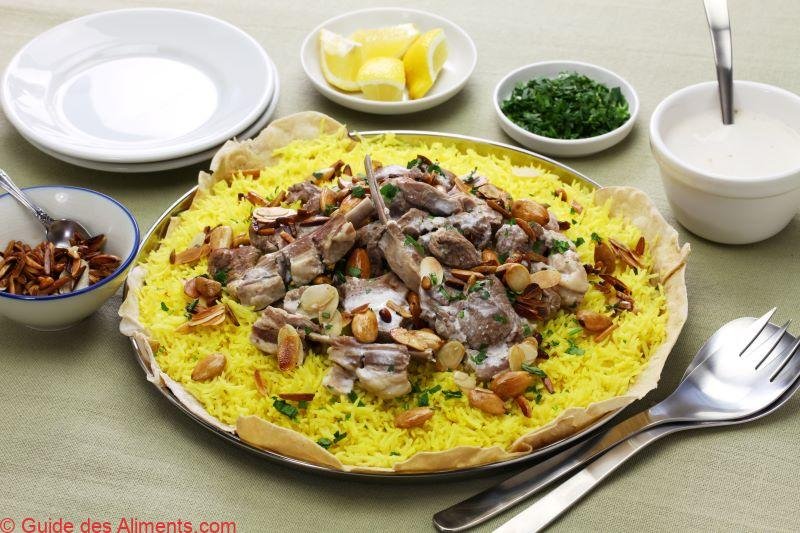 Mansaf – plat national jordanien