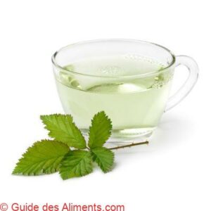 Th&eacute; de feuille de m&ucirc;rier