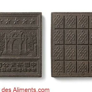 brique de th&eacute; chinoise