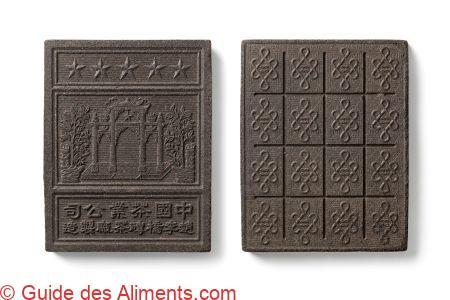 brique de thé chinoise