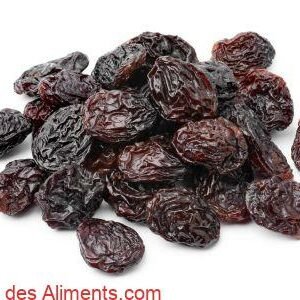 raisins secs noirs du Chili