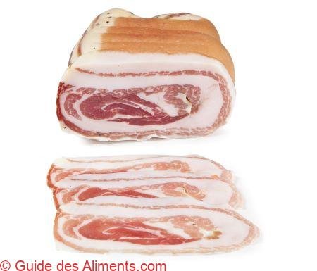 Pancetta steccata