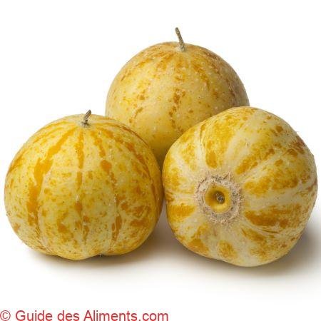 Concombre jaune 'Crystal Lemon' (Cucumis sativus)