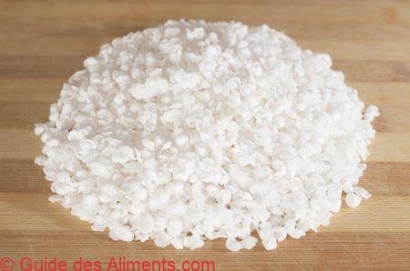 Flocons de tapioca soufflés