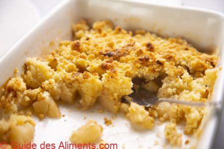 Crumble aux pommes