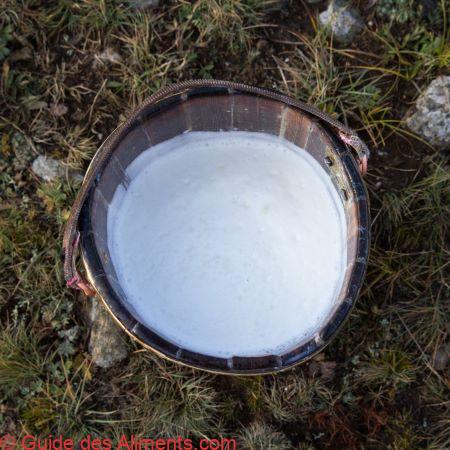 Lait de yack