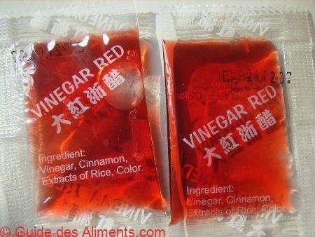 Vinaigre de riz rouge
