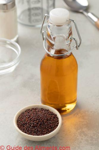 huile de moutarde brune