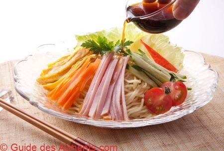 Nouilles Hiyashi Chuka