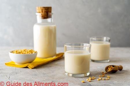 Lait de pois végétal