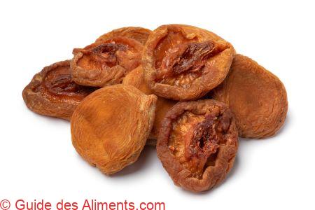 pêches séchées