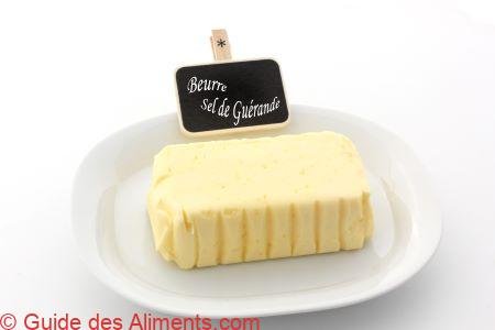 Beurre aux cristaux de sel de Guérande