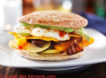 Breakfast sandwich