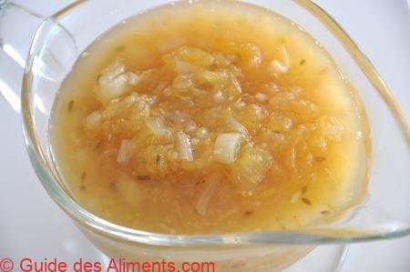 Sauce à l'oignon