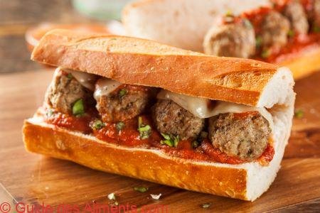 Meatball sandwich