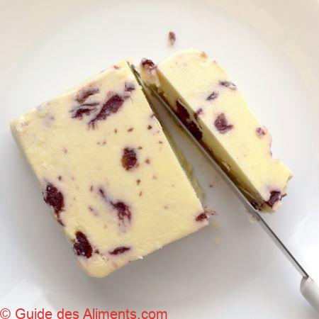 Wensleydale aux canneberges