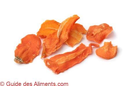 carottes séchées