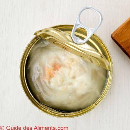 chair de crabe en conserve