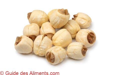 graines de lotus séchées