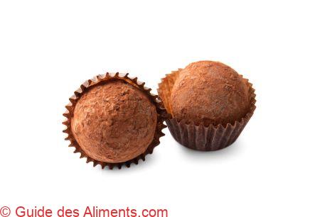 truffe au chocolat
