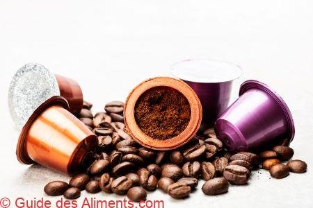Capsules ou dosettes de caf&eacute;