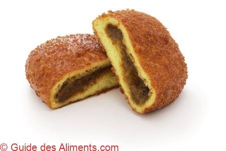 Pain au curry frit japonais