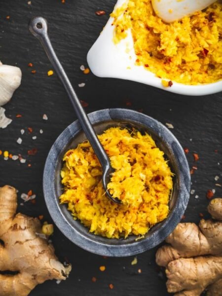 Adrak Lahsun - Pâte de gingembre et d'ail frais maison