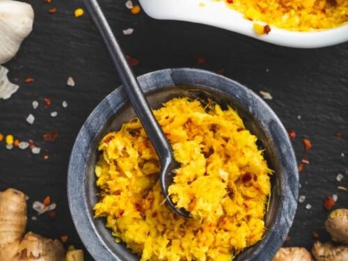 Adrak Lahsun - Pâte de gingembre et d'ail frais maison