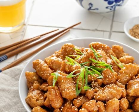 Poulet au s&eacute;same chinois