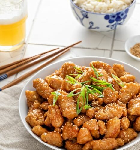 Poulet au sésame chinois