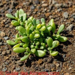 Pourpier de mer (Sesuvium portulacastrum)