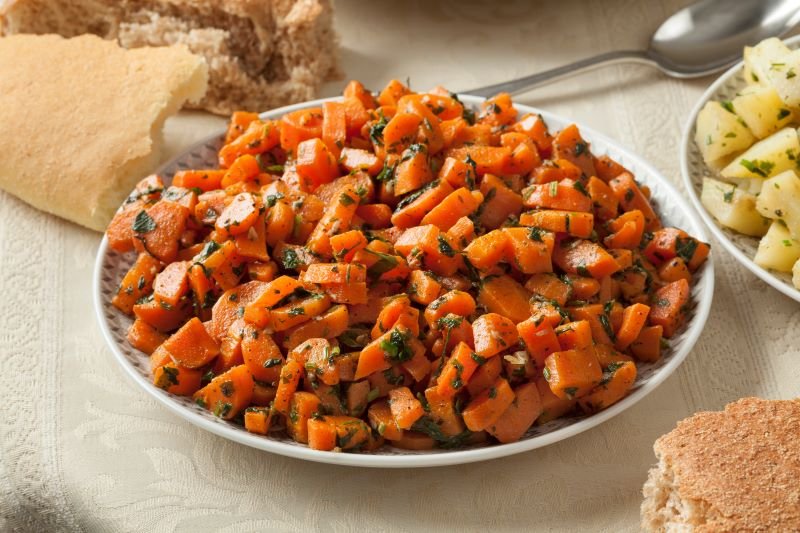 Salade de carottes au cumin à la marocaine