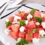 Salade de pastèque et feta