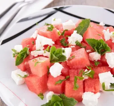 Salade de past&egrave;que et feta