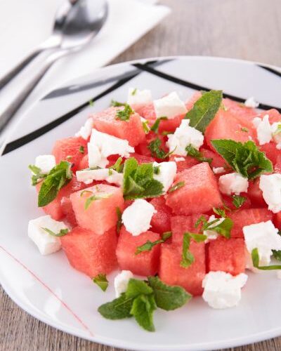 Salade de past&egrave;que et feta