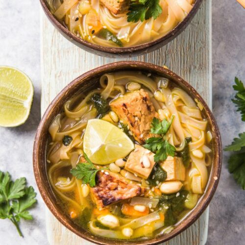 Ramen au tempeh