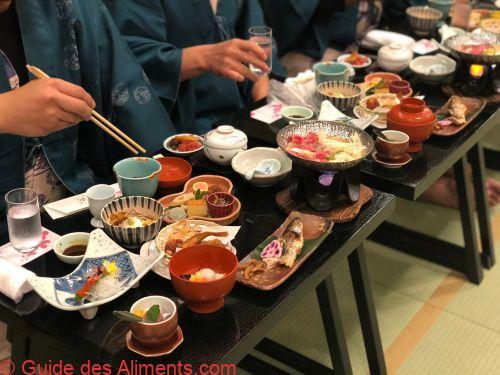 dîne au restaurant japonais Kaiseki