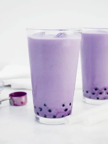 Bubble Tea à la poudre de patate douce violette