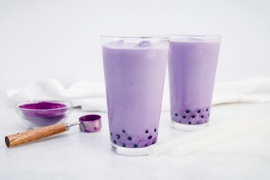 Bubble Tea à la poudre de patate douce violette