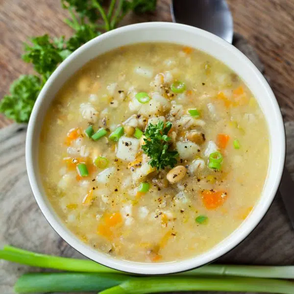 Soupe d’orge grisonne
