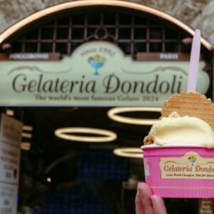 Gelateria Dondoli in San Gimignano,Tuscany, Italy