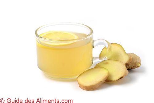 Jus de gingembre frais