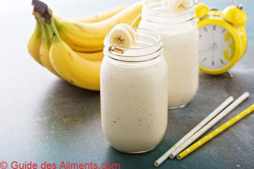 Leche con plátano