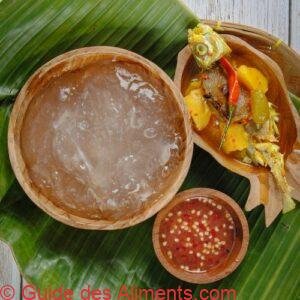 Ambuyat (plat national du Brunei)