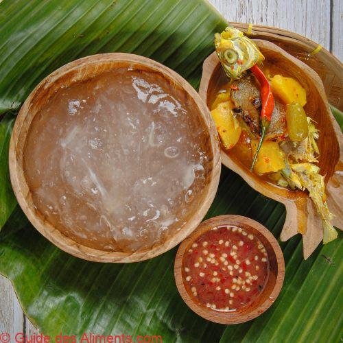 Ambuyat (plat national du Brunei)