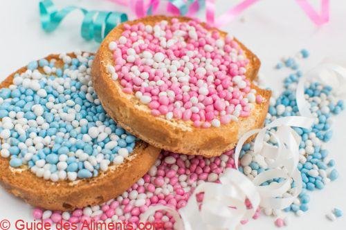 Beschuit met muisjes