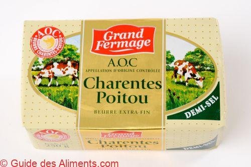Beurre Charentes-Poitou